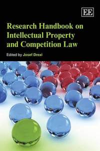 bokomslag Research Handbook on Intellectual Property and Competition Law