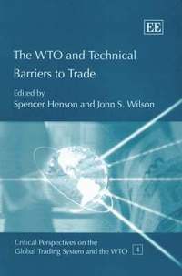 bokomslag The WTO and Technical Barriers to Trade