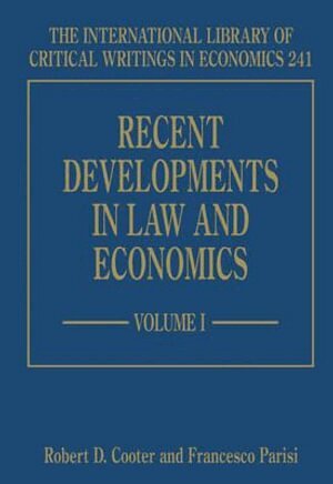 Robert Cooter, Francesco Parisi - Recent Developments in Law and Economics, Inbunden
