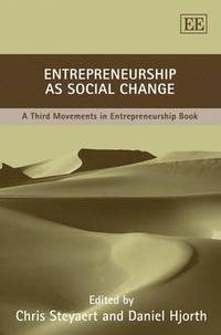 bokomslag Entrepreneurship as Social Change