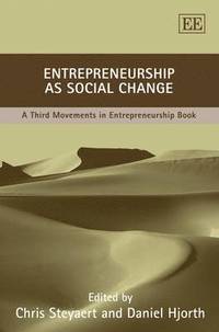 bokomslag Entrepreneurship as Social Change