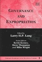 Governance and Expropriation 1