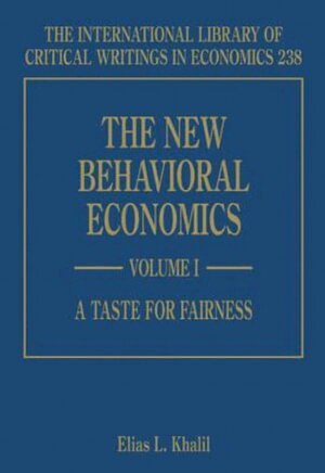 Elias L. Khalil - New Behavioral Economics, Inbunden