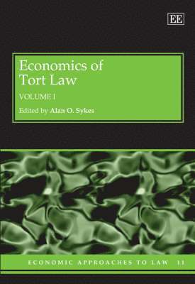 Alan O. Sykes - Economics of Tort Law, Inbunden