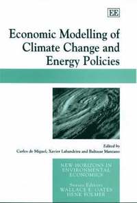 bokomslag Economic Modelling of Climate Change and Energy Policies