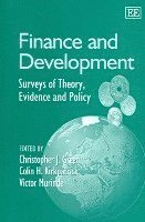 Christopher J. Green, Colin Kirkpatrick, Victor Murinde - Finance and Development, Häftad