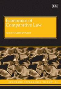 bokomslag Economics of Comparative Law