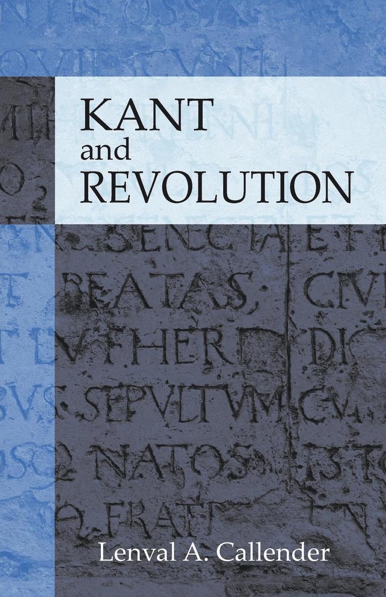 Kant and Revolution 1