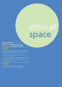 bokomslag Ethical Space Vol.12 Issue 2