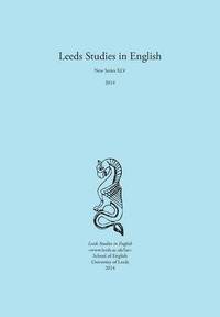 bokomslag Leeds Studies in English 2014