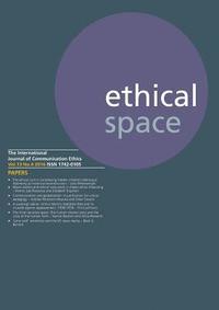 bokomslag Ethical Space Vol.13 Issue 4