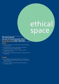 bokomslag Ethical Space Vol.16 Issue 4