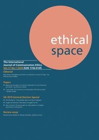 bokomslag Ethical Space Vol.17 Issue 1