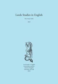 bokomslag Leeds Studies in English 2018
