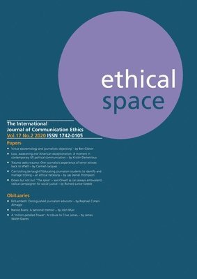 bokomslag Ethical Space Vol.17 Issue 2