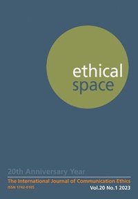 bokomslag Ethical Space Vol. 20 Issue 1