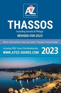 bokomslag A to Z Guide to Thassos 2023, including Kavala and Philippi