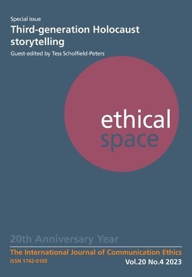 Ethical Space Vol. 20 Issue 4 1