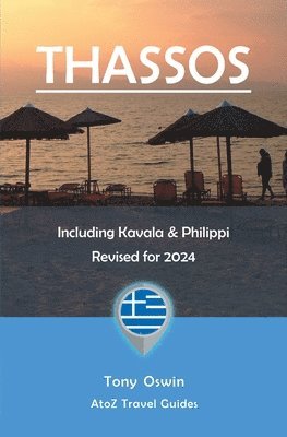 bokomslag A to Z Guide to Thassos 2024, including Kavala and Philippi