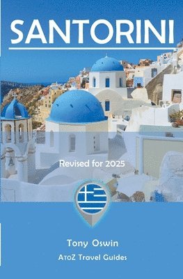 bokomslag A to Z guide to Santorini 2025