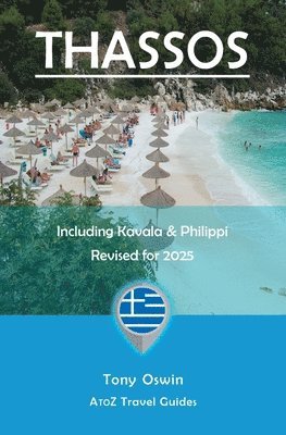 bokomslag A to Z Guide to Thassos 2025, including Kavala and Philippi