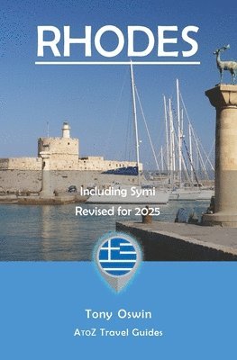 bokomslag A to Z guide to Rhodes 2025, Including Symi