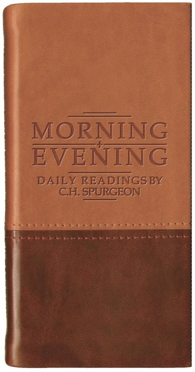 bokomslag Morning And Evening - Matt Tan/Burgundy