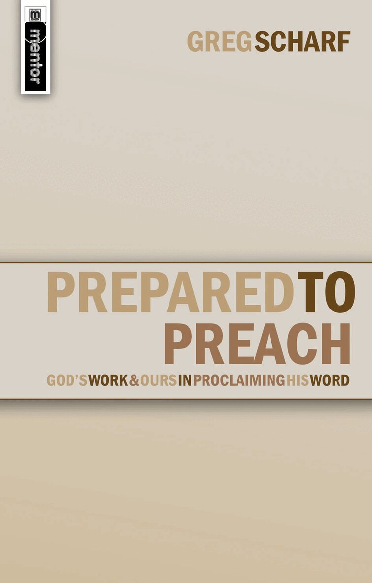 Greg Scharf - Prepared to Preach, Häftad