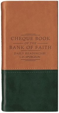 bokomslag Chequebook of the Bank of Faith  Tan/Green