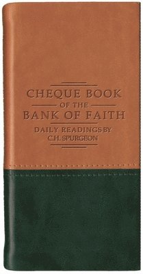 Chequebook of the Bank of Faith  Tan/Green 1