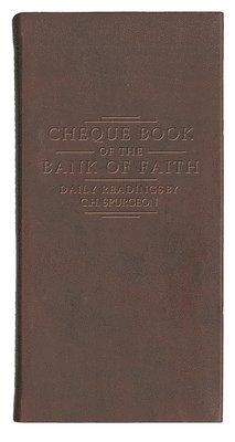 bokomslag Chequebook of the Bank of Faith - Burgundy