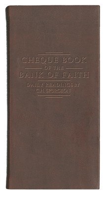 bokomslag Chequebook of the Bank of Faith  Burgundy