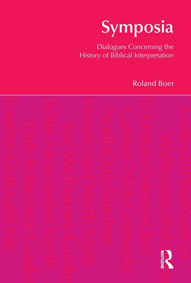 Roland Boer - Symposia, Inbunden