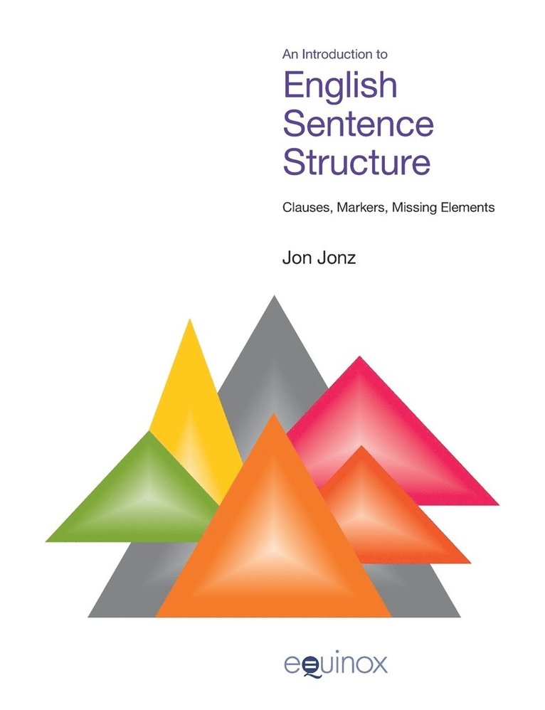 Jon Jonz - Introduction to English Sentence Structure, Häftad