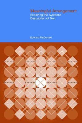Edward McDonald - Meaningful Arrangement, Inbunden
