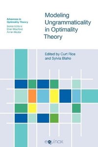 bokomslag Modeling Ungrammaticality in Optimality Theory