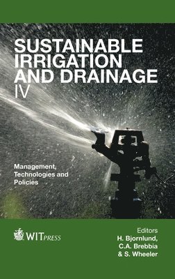Sustainable Irrigation and Drainage: IV 1