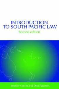 bokomslag Introduction to South Pacific Law