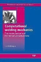 bokomslag Computational Welding Mechanics