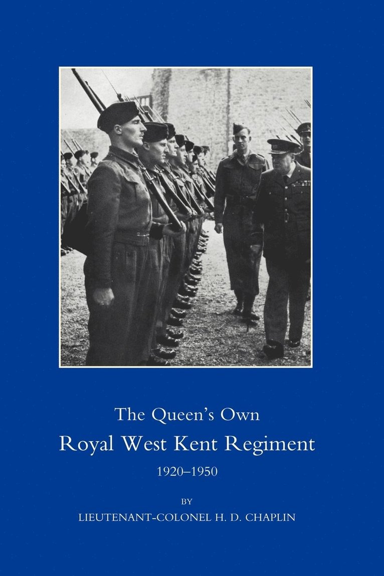 Queen's Own Royal West Kent Regiment 1920-1950 1