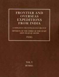 bokomslag Frontier and Overseas Expeditions from India: v. 5 Burma