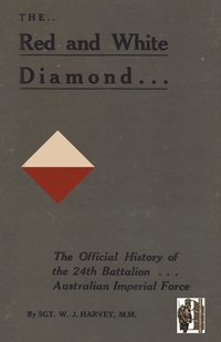 bokomslag RED AND WHITE DIAMONDAuthorised History of the Twenty-fourth Battalion AIF