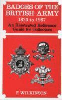 bokomslag Badges of the British Army 1920 to 1987
