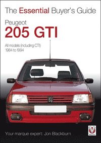 bokomslag Essential Buyers Guide Peugeot 205 Gti