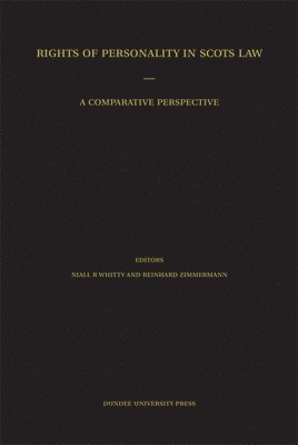 bokomslag Rights of Personality in Scots Law