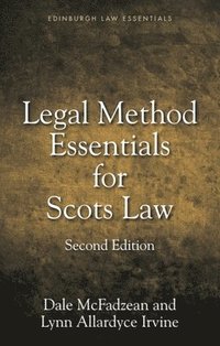 bokomslag Legal Method Essentials for Scots Law