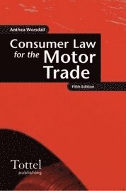 bokomslag Consumer Law for the Motor Trade