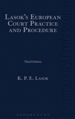 Lasok's European Court Practice and Procedure 1