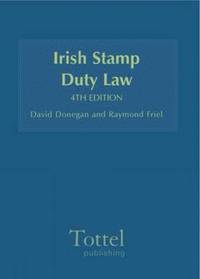 bokomslag Irish Stamp Duty Law
