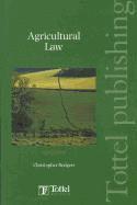 bokomslag Agricultural Law